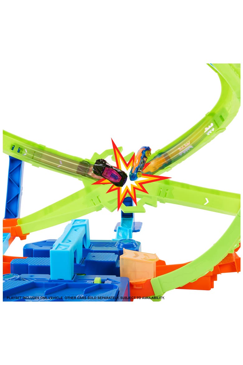 Stunt Tracks Hypersphere Crash Playset, Alternate, color, HYPERSHERE