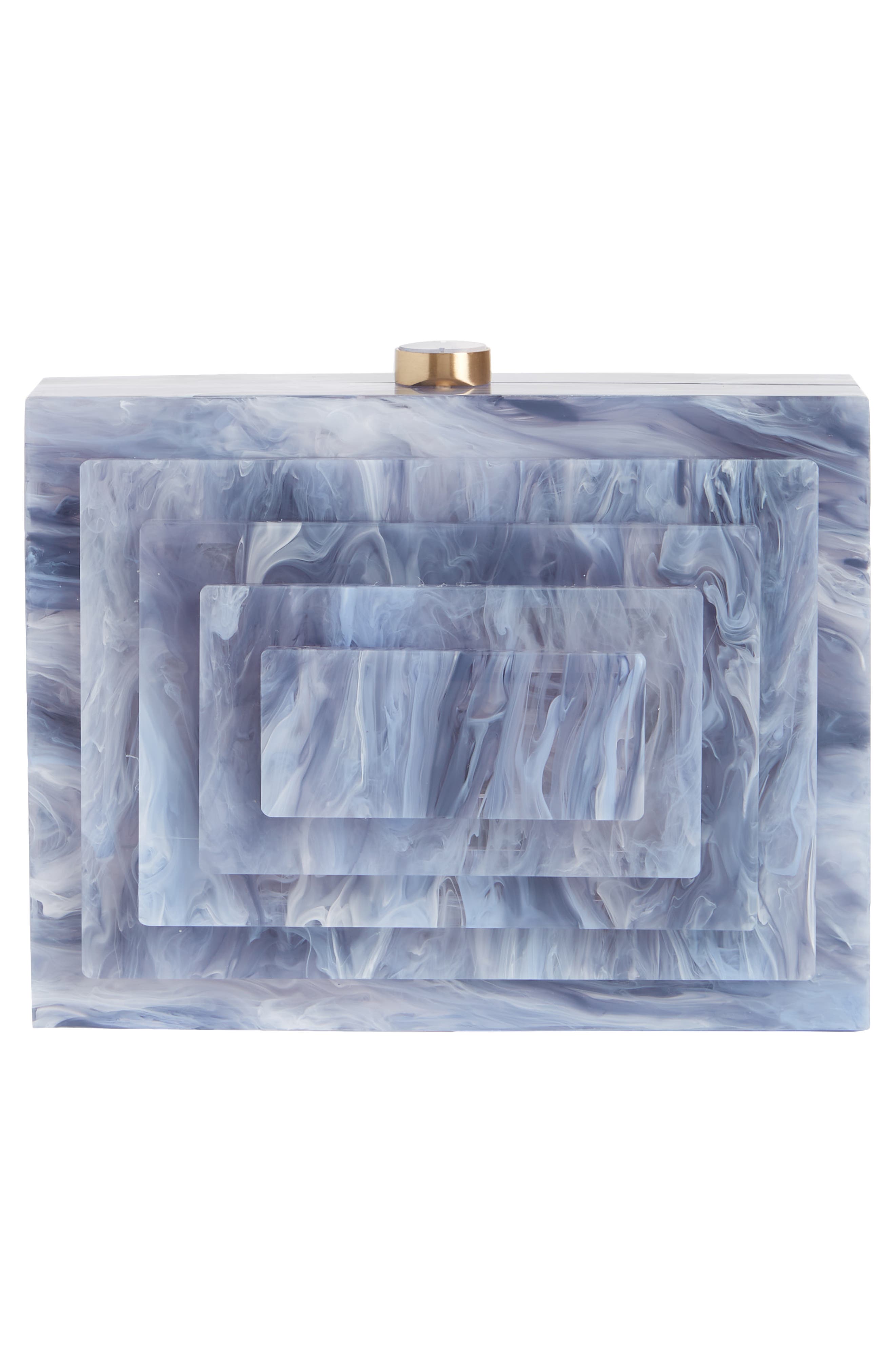 Cult Gaia Logan Acrylic Box Clutch, Alternate, color, 