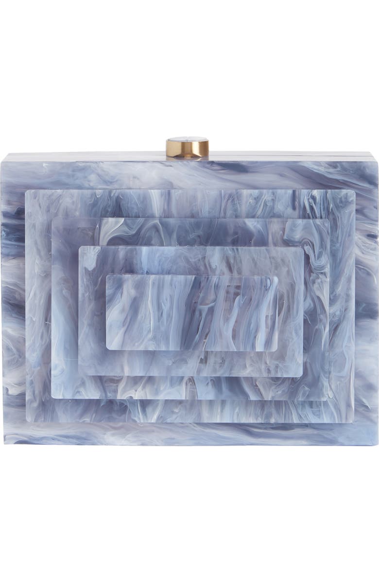 Cult Gaia Logan Acrylic Box Clutch, Alternate, color,