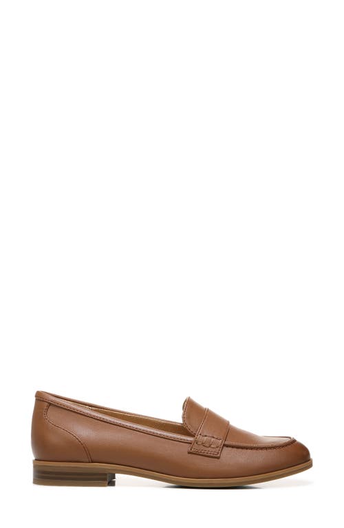 Naturalizer Parrish Womens Leather Slip On Loafers In Brown