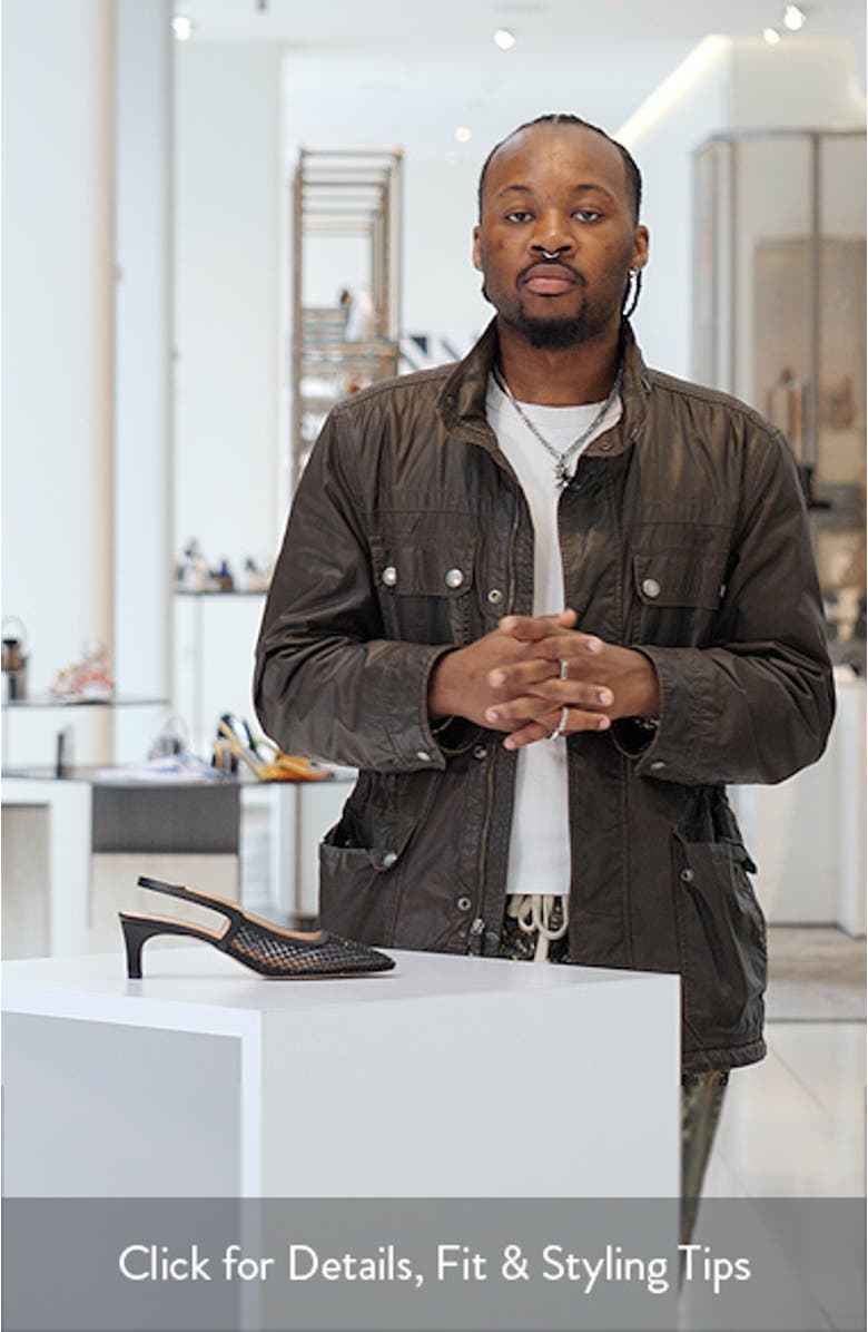 Shine Slingback Pump, sales video thumbnail