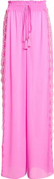 Ramy Brook Athena Embellished Wide Leg Pants