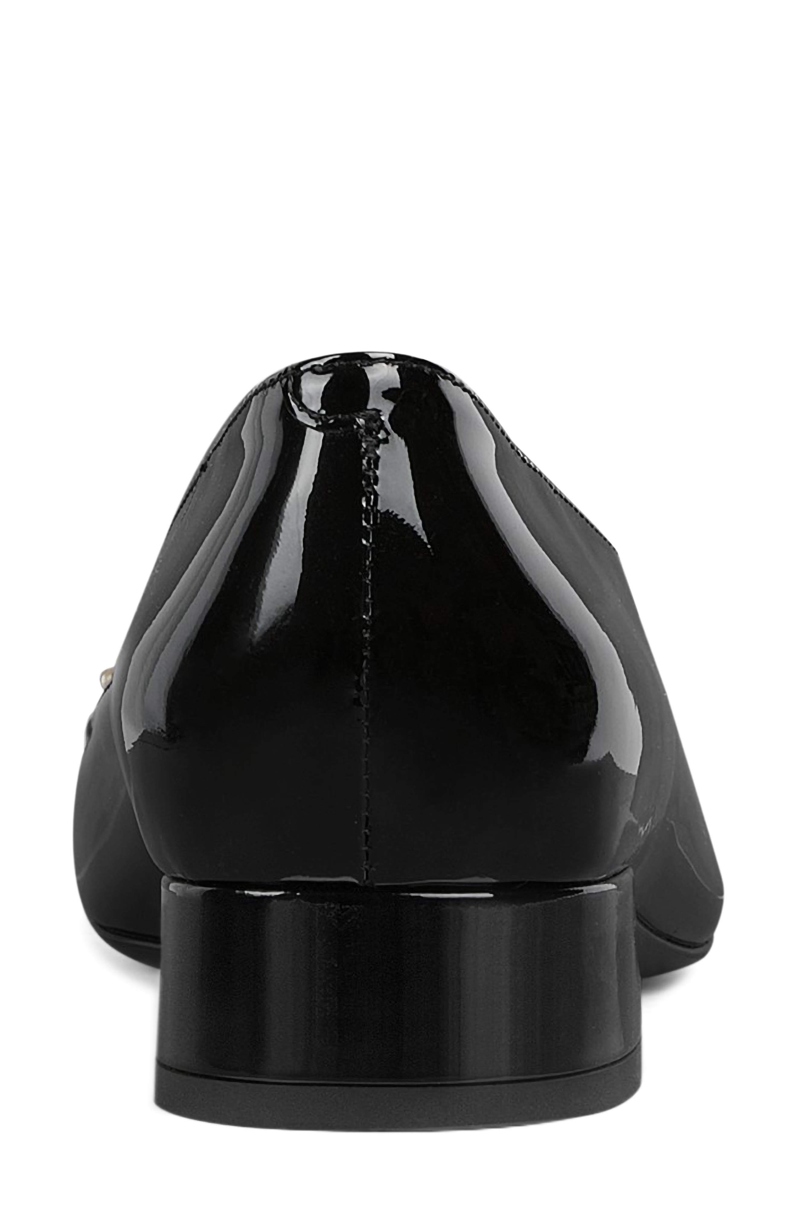 Gucci Alfa Horsebit Pump, Alternate, color, Nero