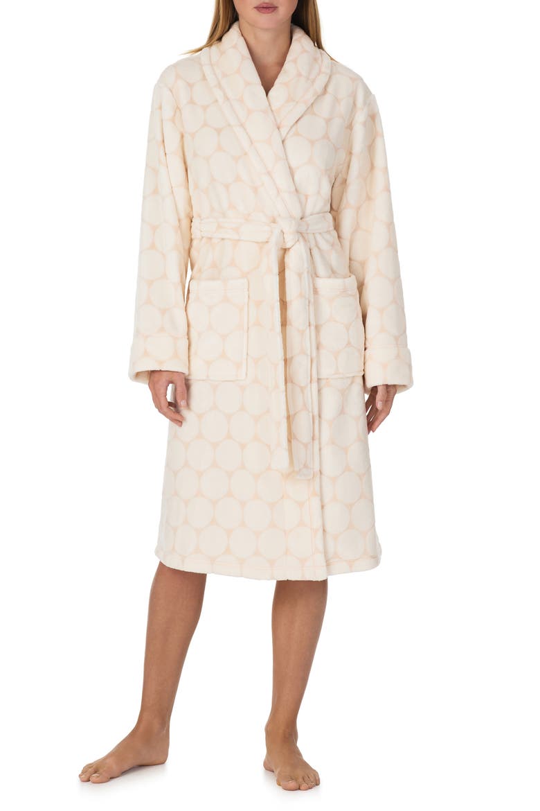 Plush Robe, Main, color, ECRU