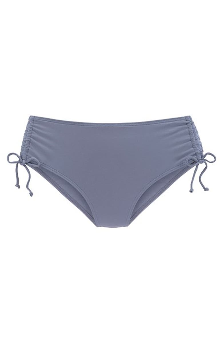 LASCANA Women's Side Tie Bikini Bottom, Alternate, color, Grey