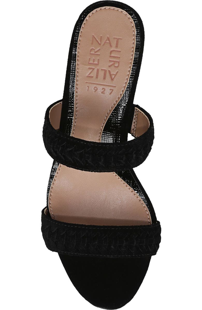 Naturalizer Terra Sandal - Wide Width Available, Alternate, color, Black