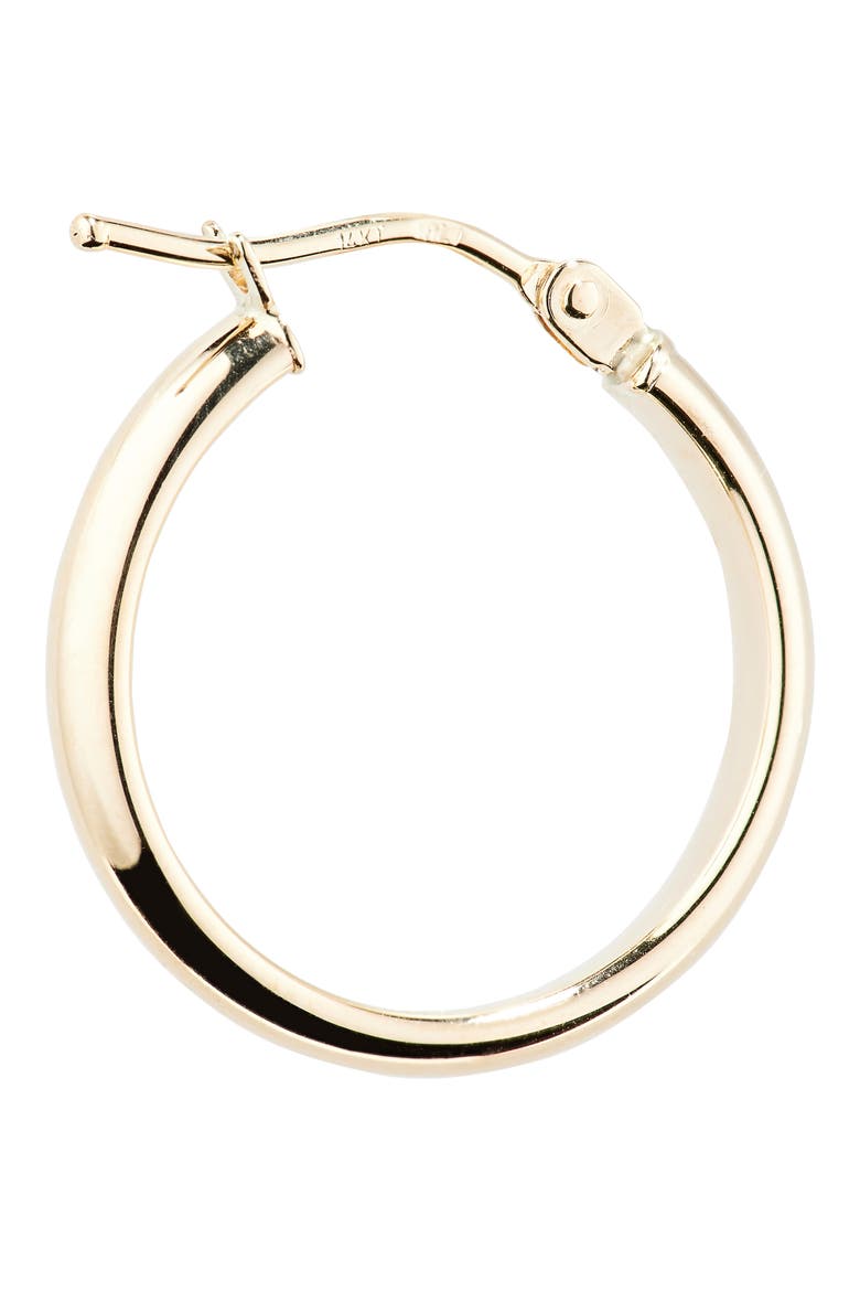 14K Gold Hoop Earrings (Nordstrom Exclusive), Alternate, color, 14K YELLOW GOLD