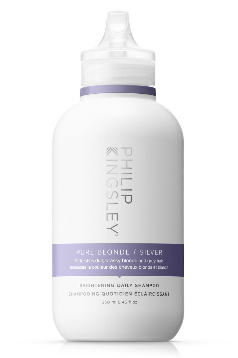 Pure Blonde Silver Brightening Daily Shampoo, Main, color, NO COLOR