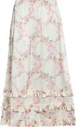 Simone Rocha Ruffle Frill Hem Easy Skirt