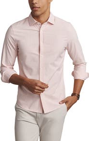 Rhone State of Mind Check Slim Fit Button-Up Shirt