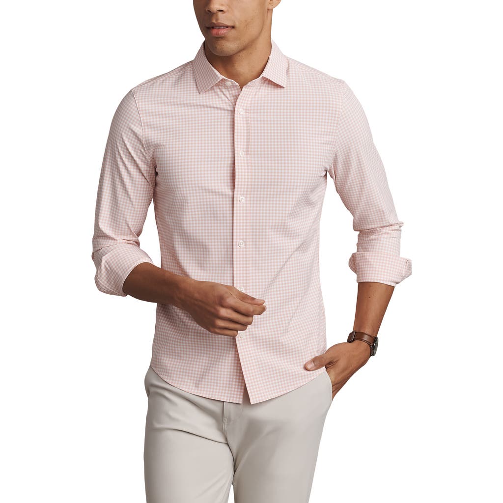 Rhone State Of Mind Check Slim Fit Button-up Shirt
