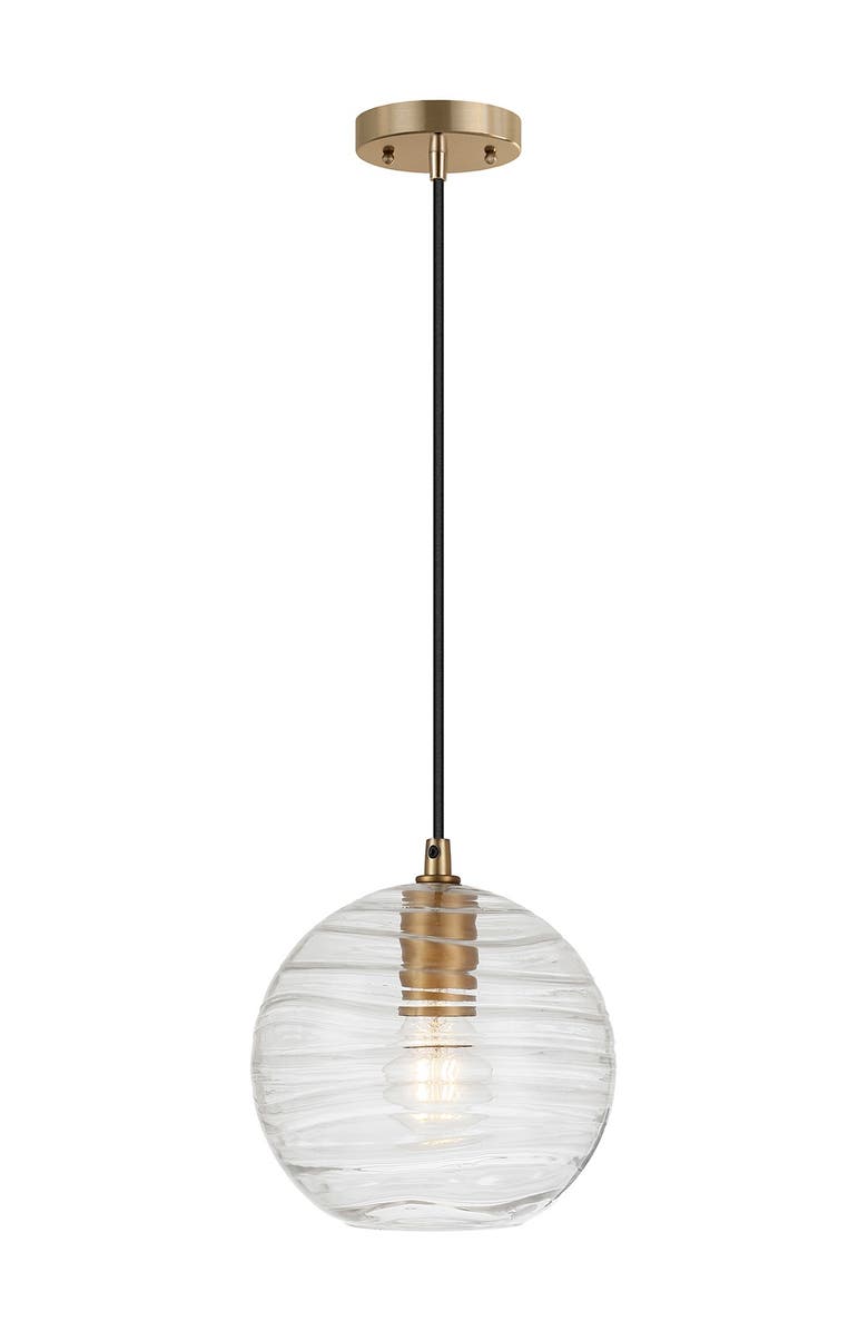 ADDISON AND LANE Wayve Pendant - Brass, Main, color, 