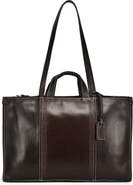 OLD TREND Freesia Genuine Leather Structured Carryall Tote