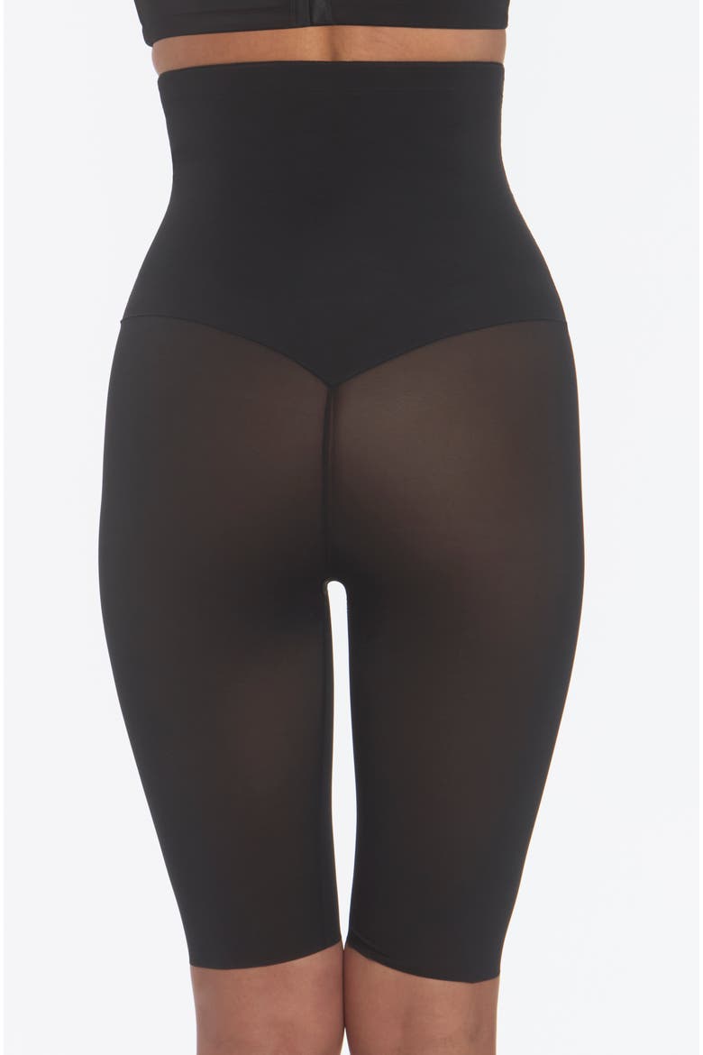 Firm Control High Waist Thigh Slimming Shapewear, Alternate, color, Black
