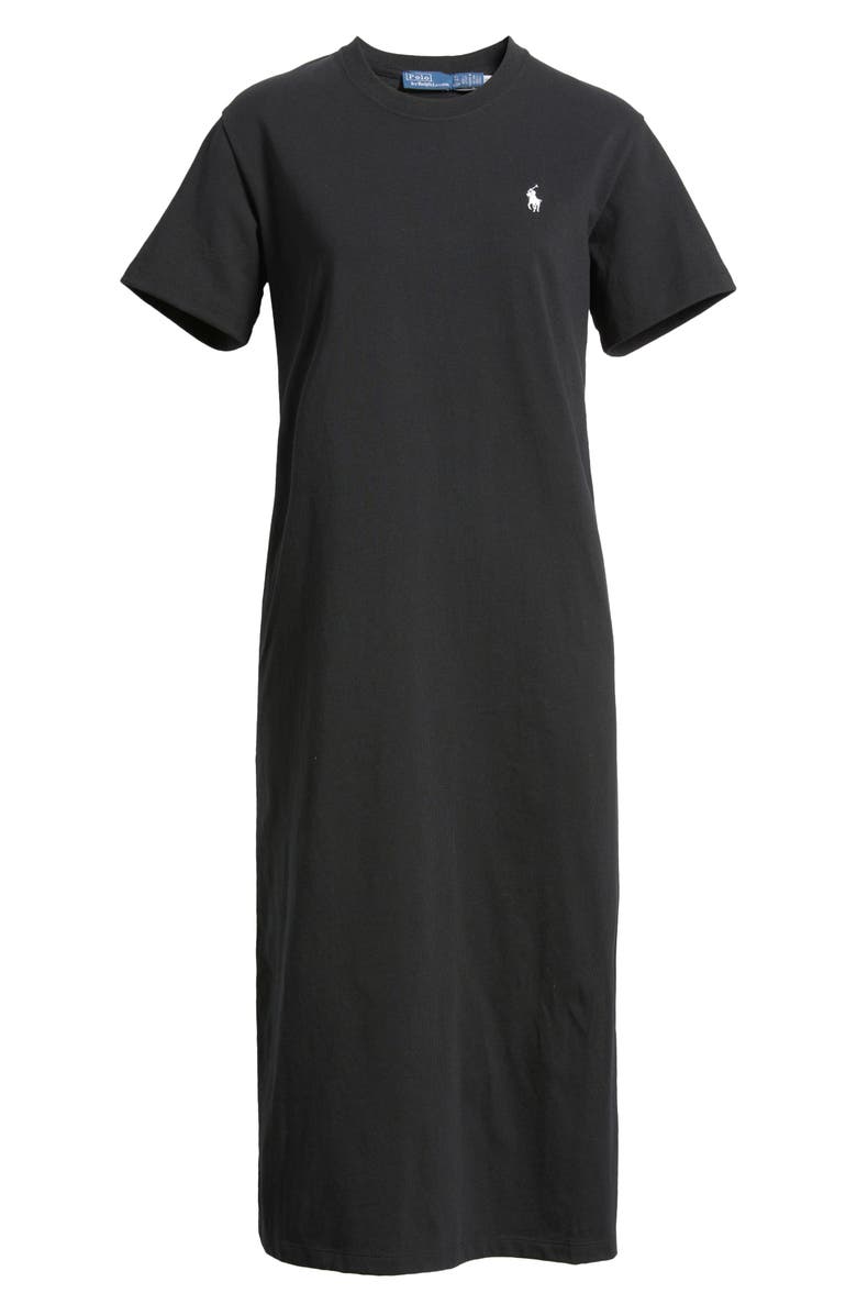 Polo Ralph Lauren Logo Embroidered Cotton Jersey T-Shirt Dress, Alternate, color, 