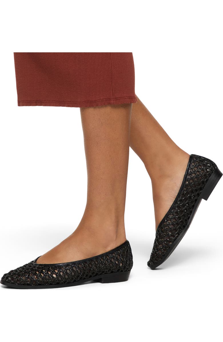 ALDO Rafaella Ballet Flat, Alternate, color, Black