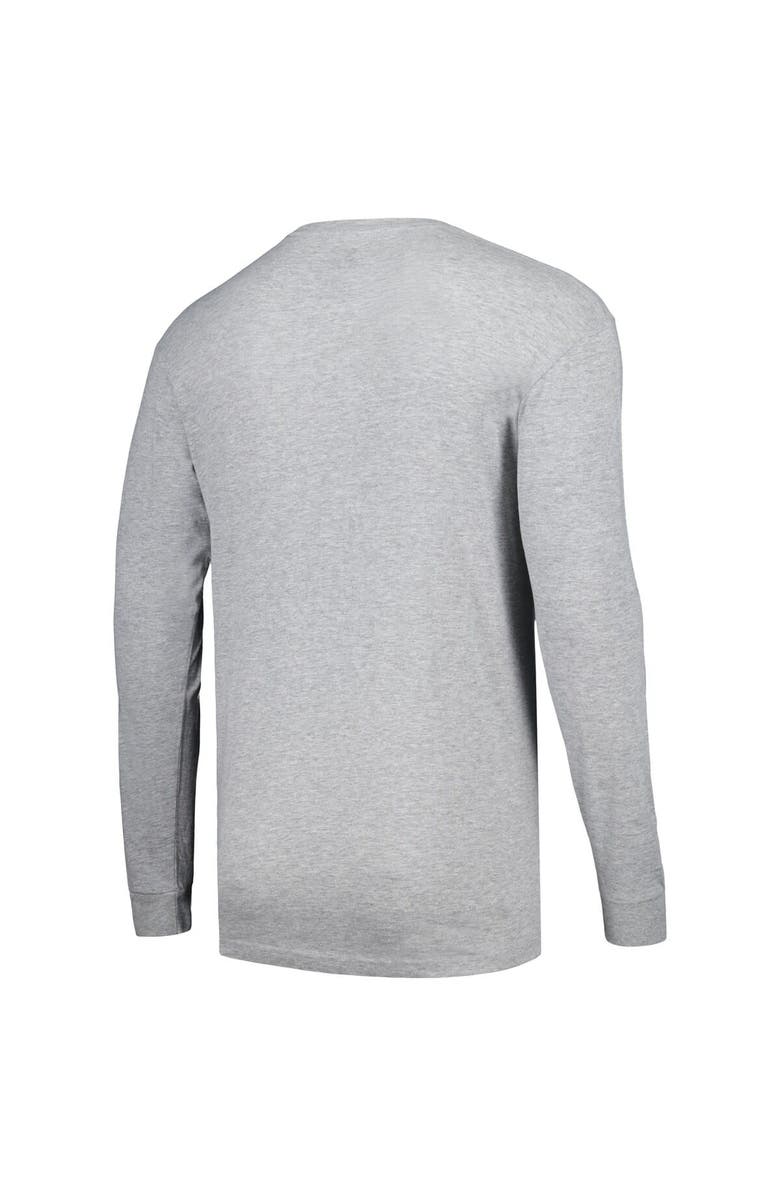 STARTER Men's Starter Heather Gray New Orleans Saints Halftime Long Sleeve T-Shirt, Alternate, color, Heather Gray