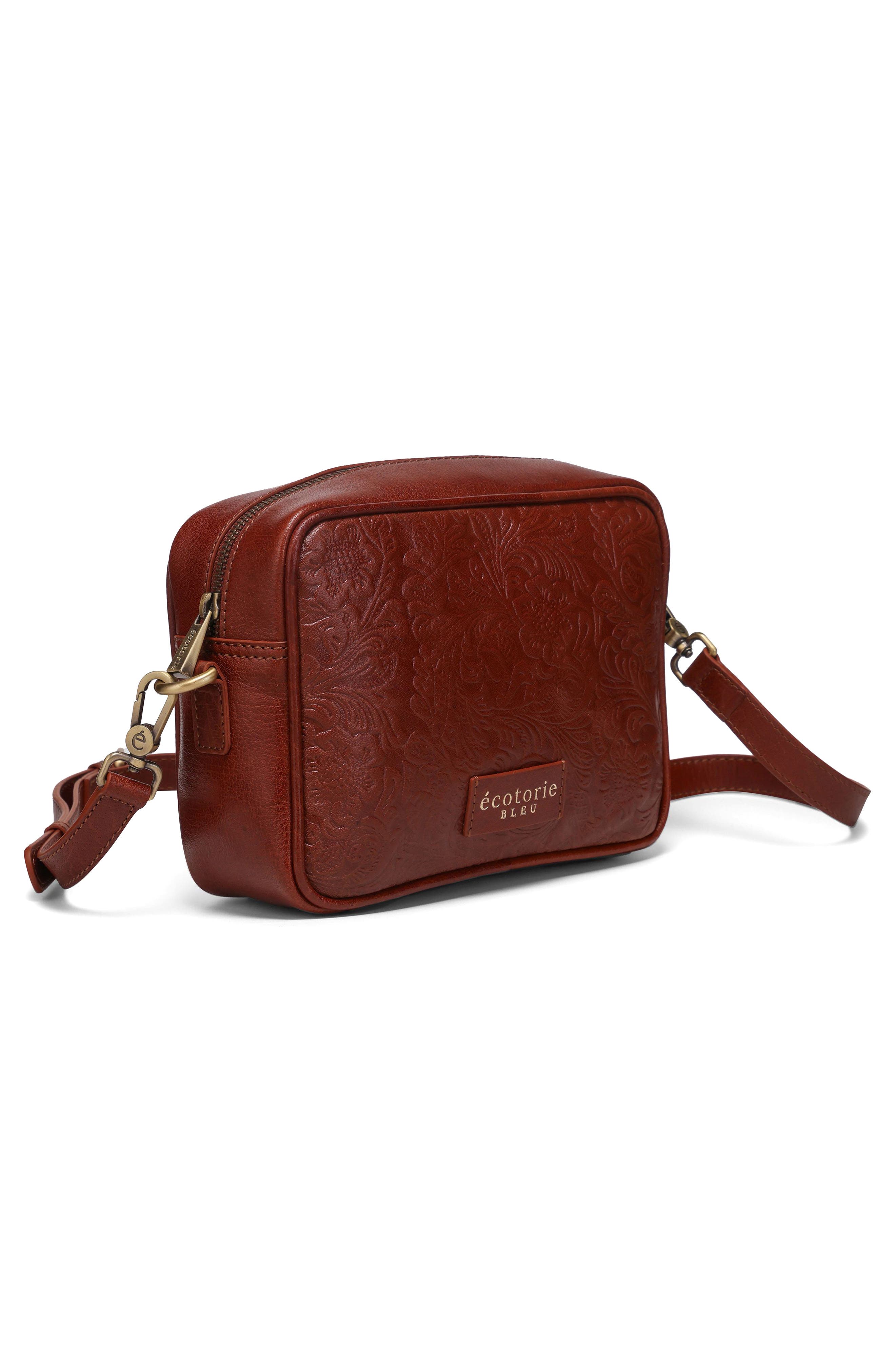 Écotorie Knoxville Crossbody Bag, Alternate, color, Cognac