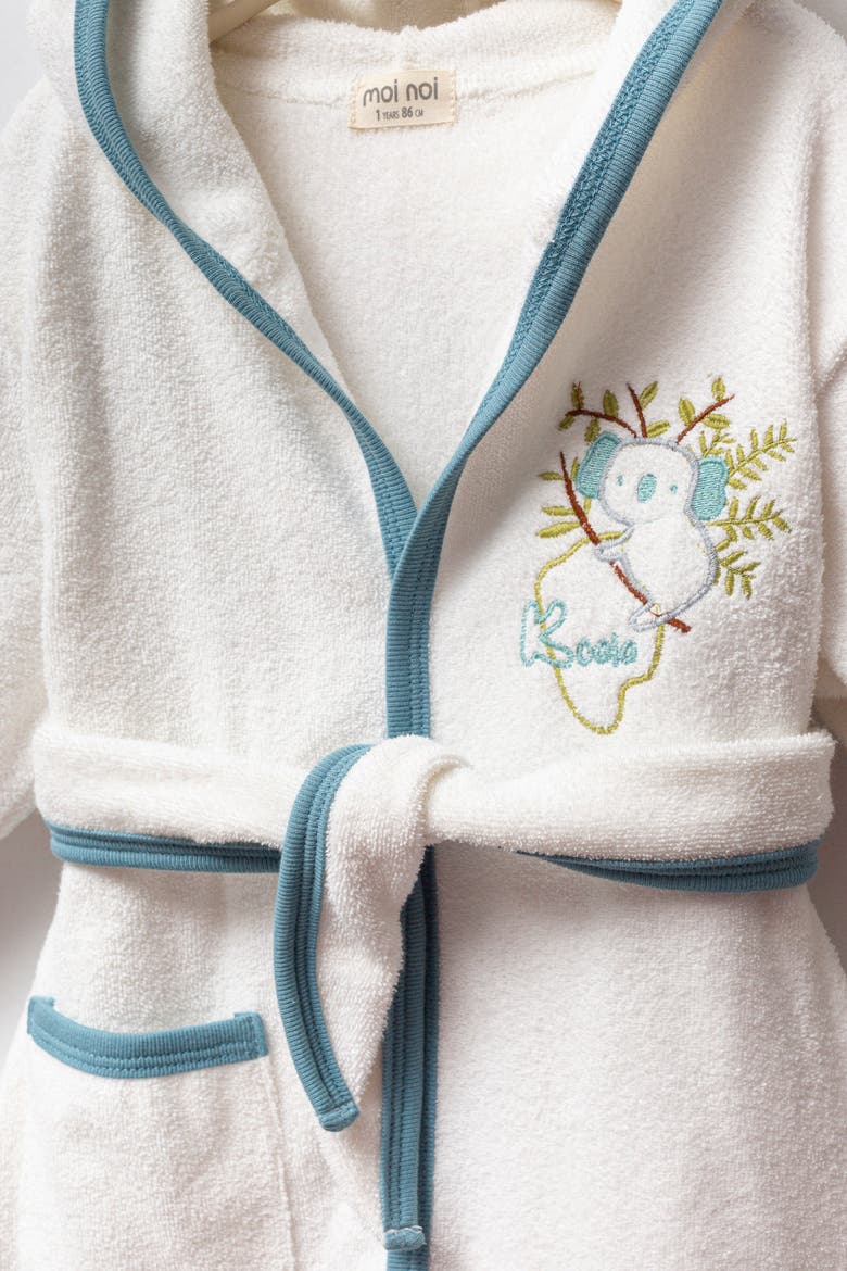 Koala Zoo Robe, Alternate, color, Blue