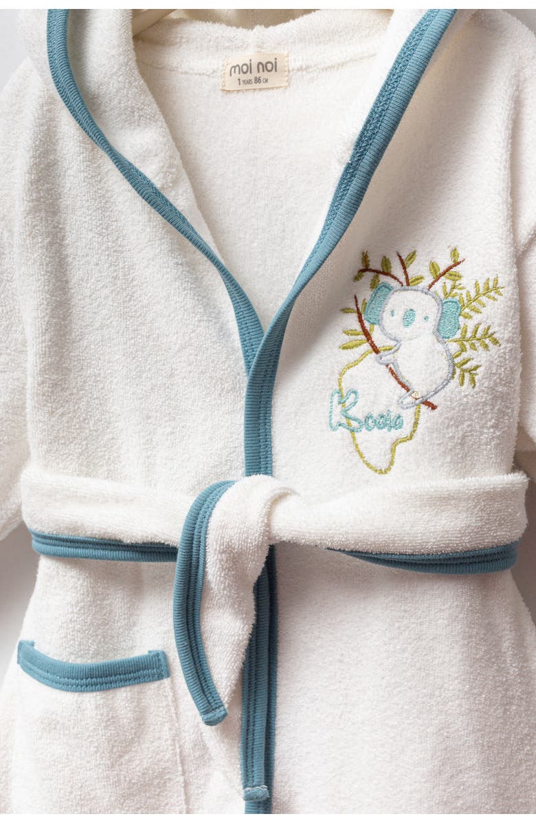 moi noi Koala Zoo Robe, Alternate, color, Blue