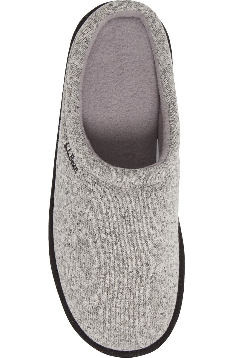 L.L.Bean Sweater Fleece Scuff Slipper, Alternate, color,