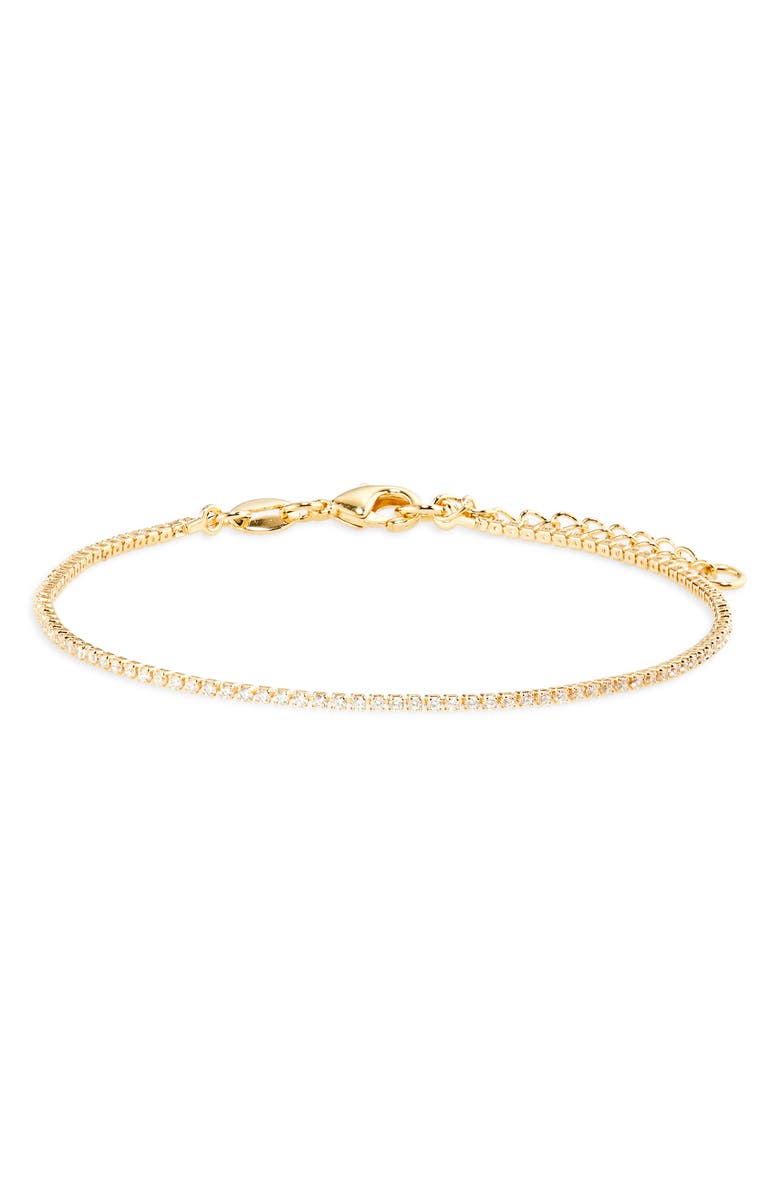 Shashi Teeny Tiny Tennis Bracelet, Main, color, 