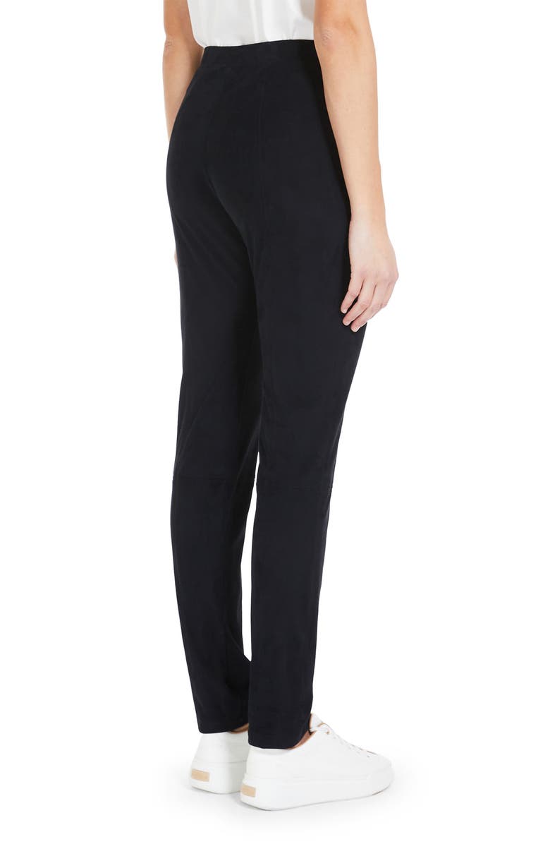 Max Mara Leisure Ebe Slim fit Ankle Pants, Alternate, color, Navy