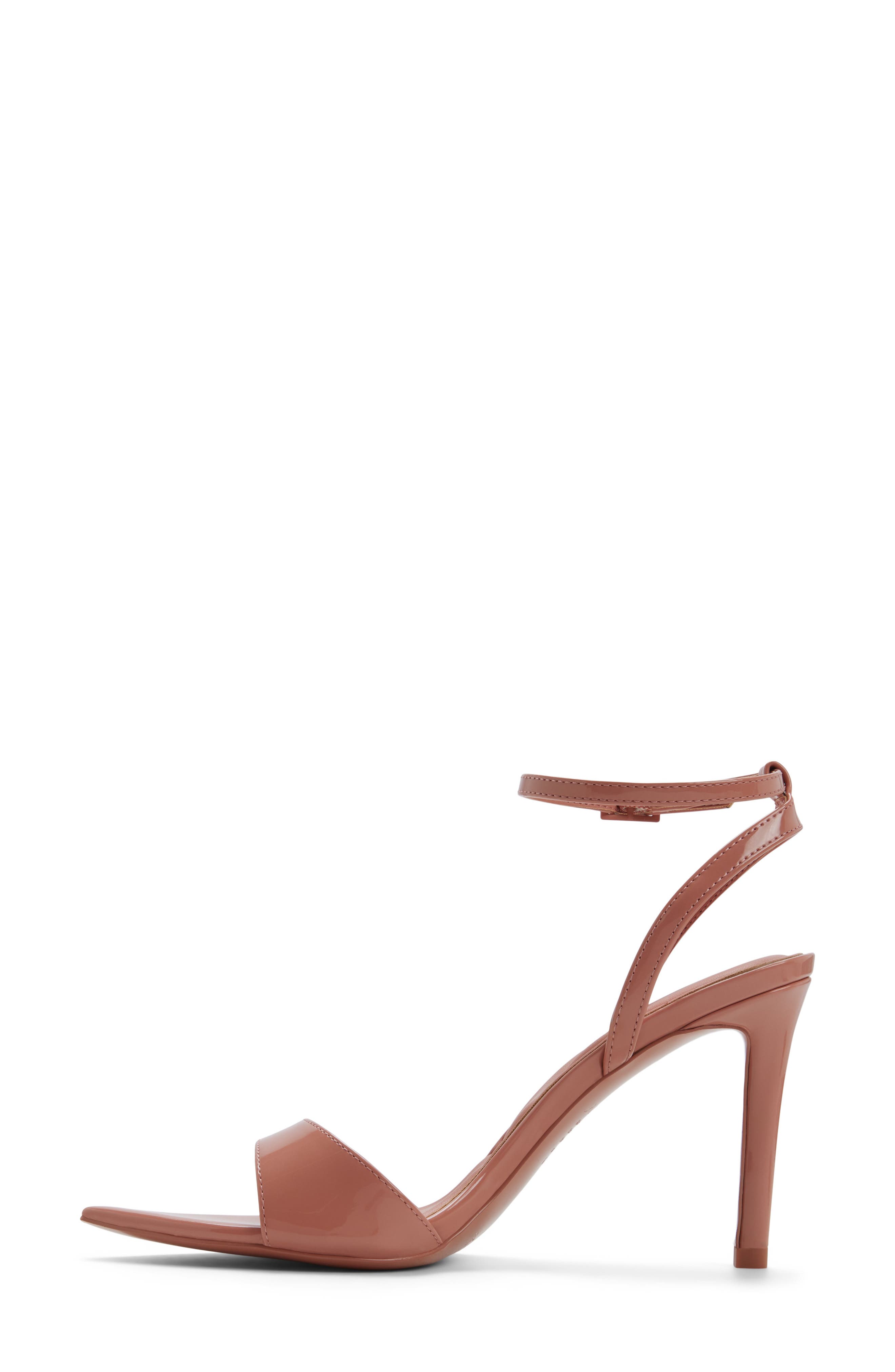Leandra Ankle Strap Pointed Toe Sandal, Alternate, color, OTHER PINK