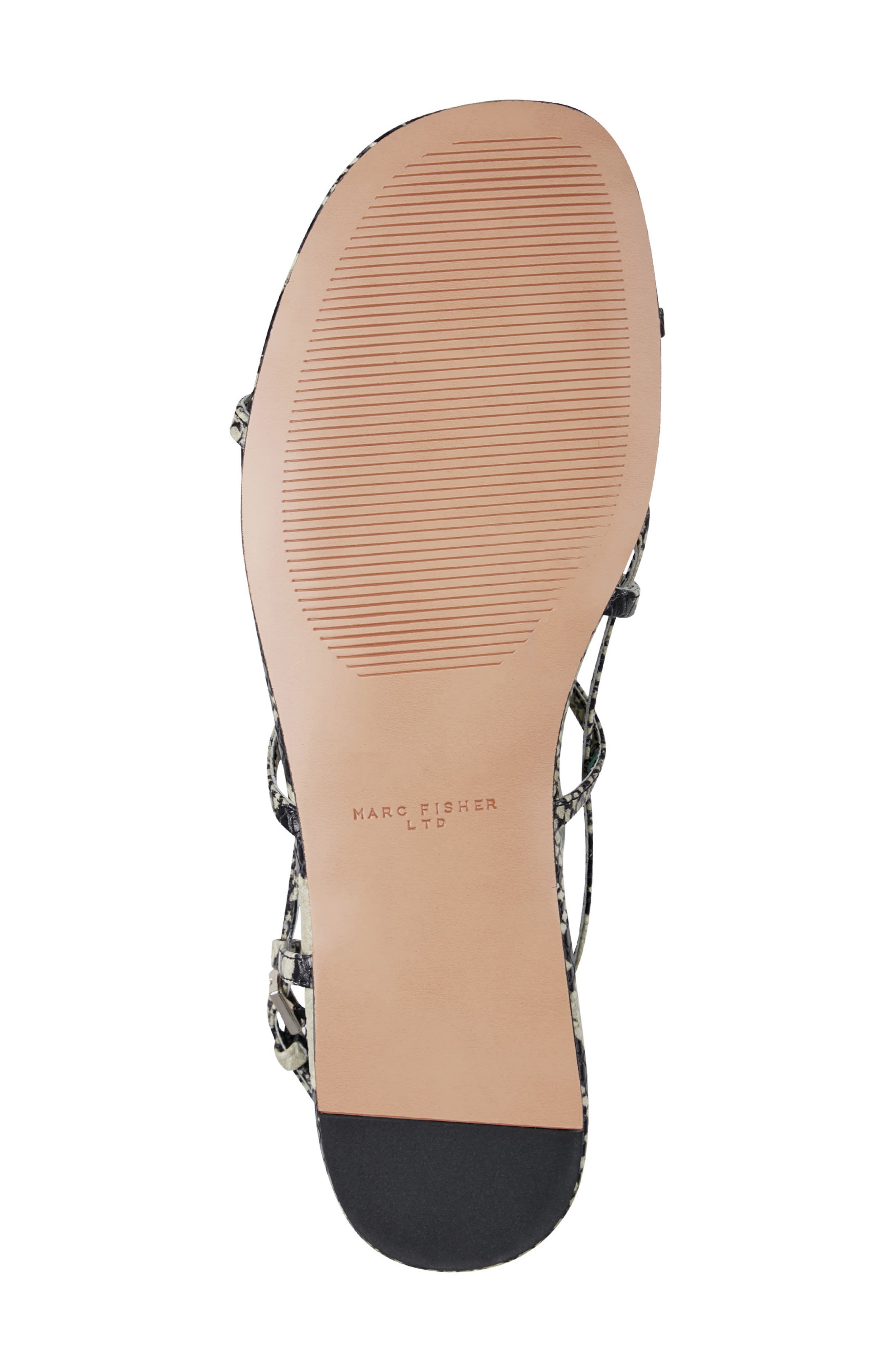 Elysha Slingback Sandal, Alternate, color, BONE SNAKE EMBOSSED