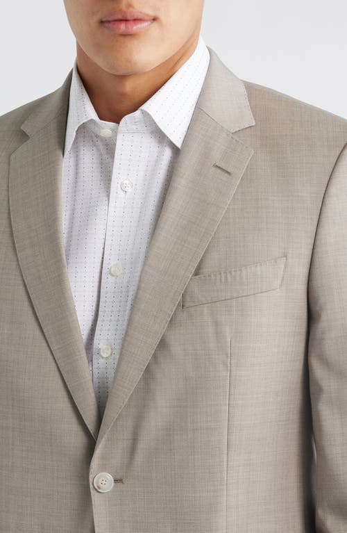 Hugo Boss Boss Huge Slim Fit Solid Wool Suit