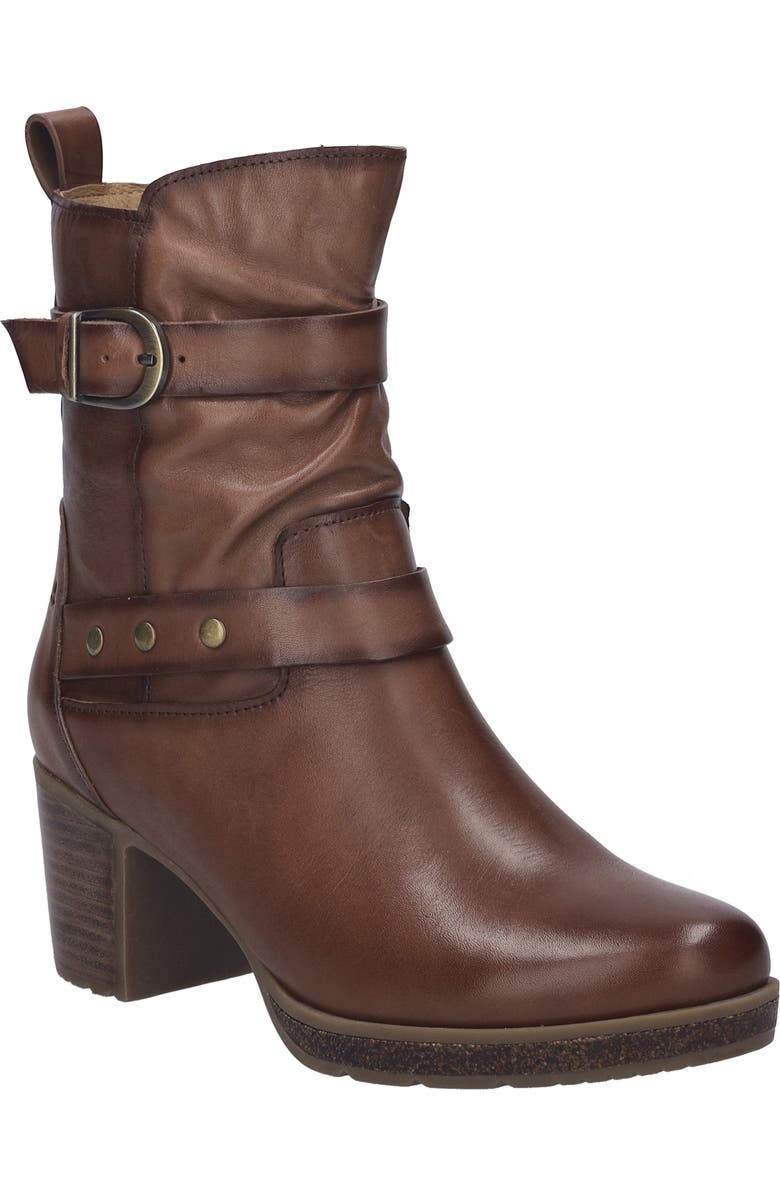 Josef Seibel Gloria 07 Platform Bootie, Main, color, Cognac