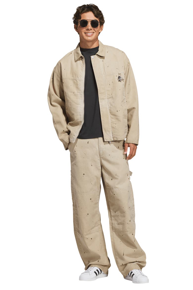 Canvas Jacket, Alternate, color, WONDER BEIGE