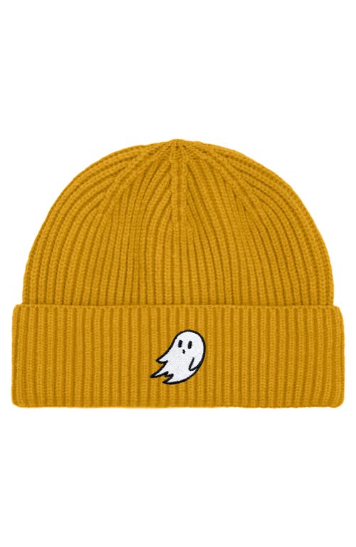 Dalix Ghost Fishermans Beanie Knit Watch Cap In Mustard