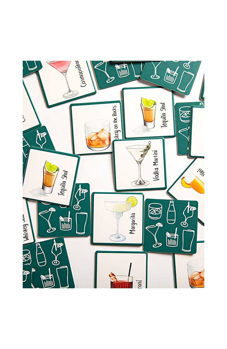 Journey of Something Alcoholic Drinks Memory Game, Adults Party Game, Alternate, color, 