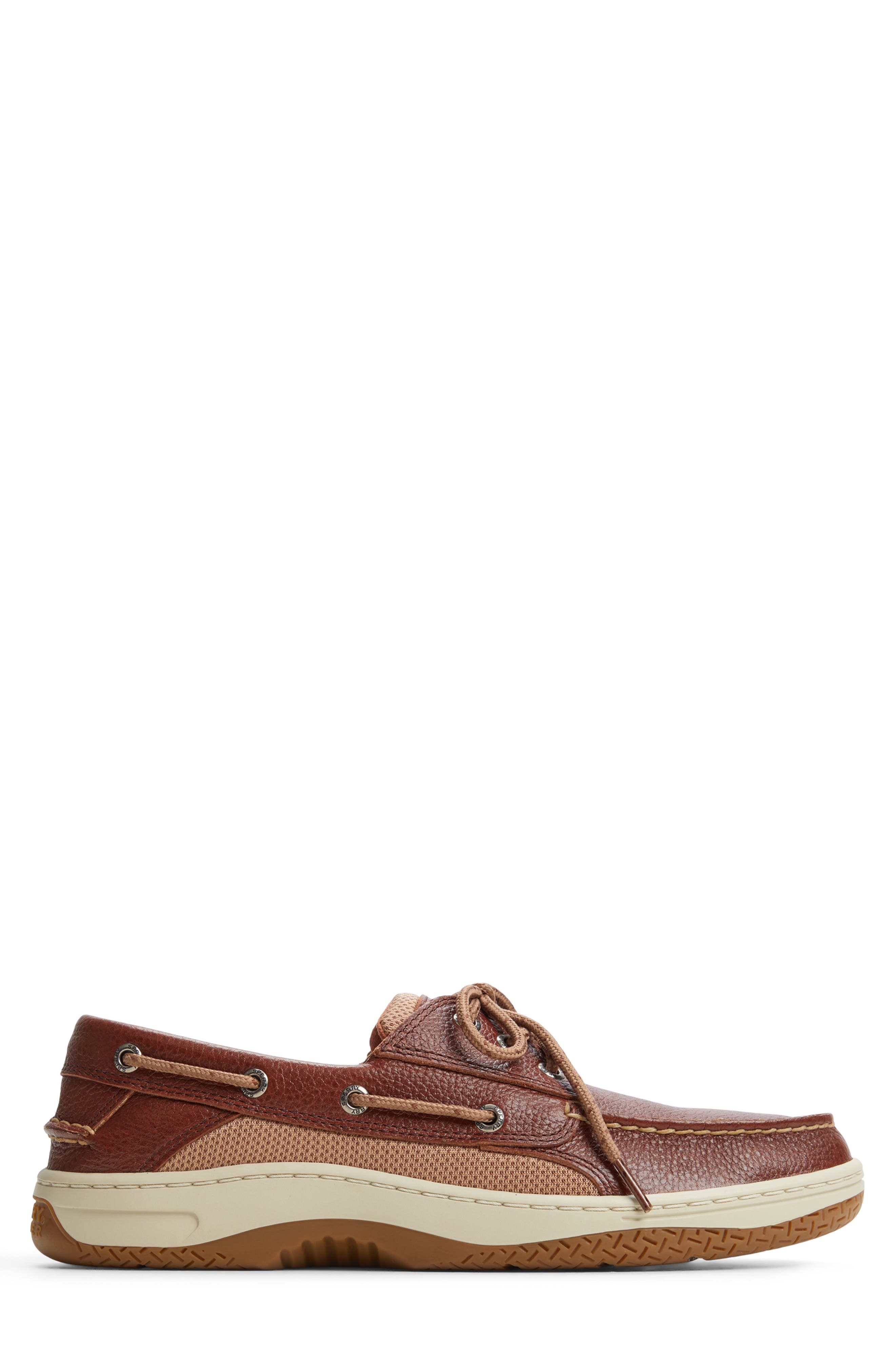 Sperry Billfish 3-Eye Boat Shoe, Alternate, color, Brown