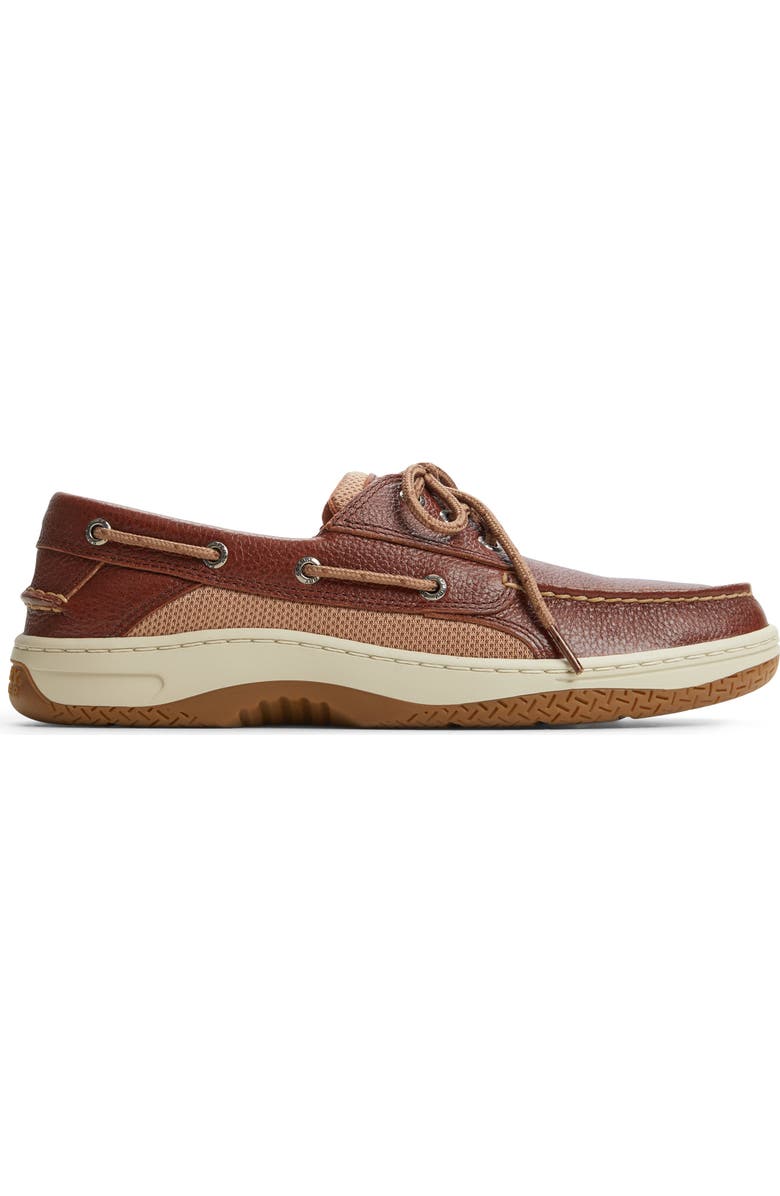Sperry Billfish 3-Eye Boat Shoe, Alternate, color, Brown