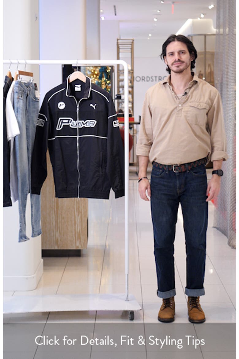 Relaxed Speed Driver Series Graphic Track Jacket video