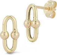 Ember Fine Jewelry Bubble Oval Stud Earrings