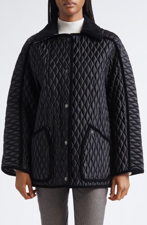 Floriston Quilted Nylon Barn Jacket