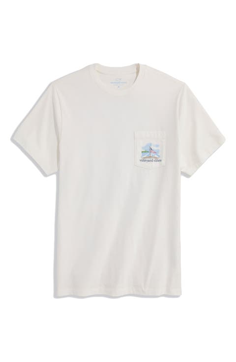 Chasing Summer Graphic Pocket T-Shirt