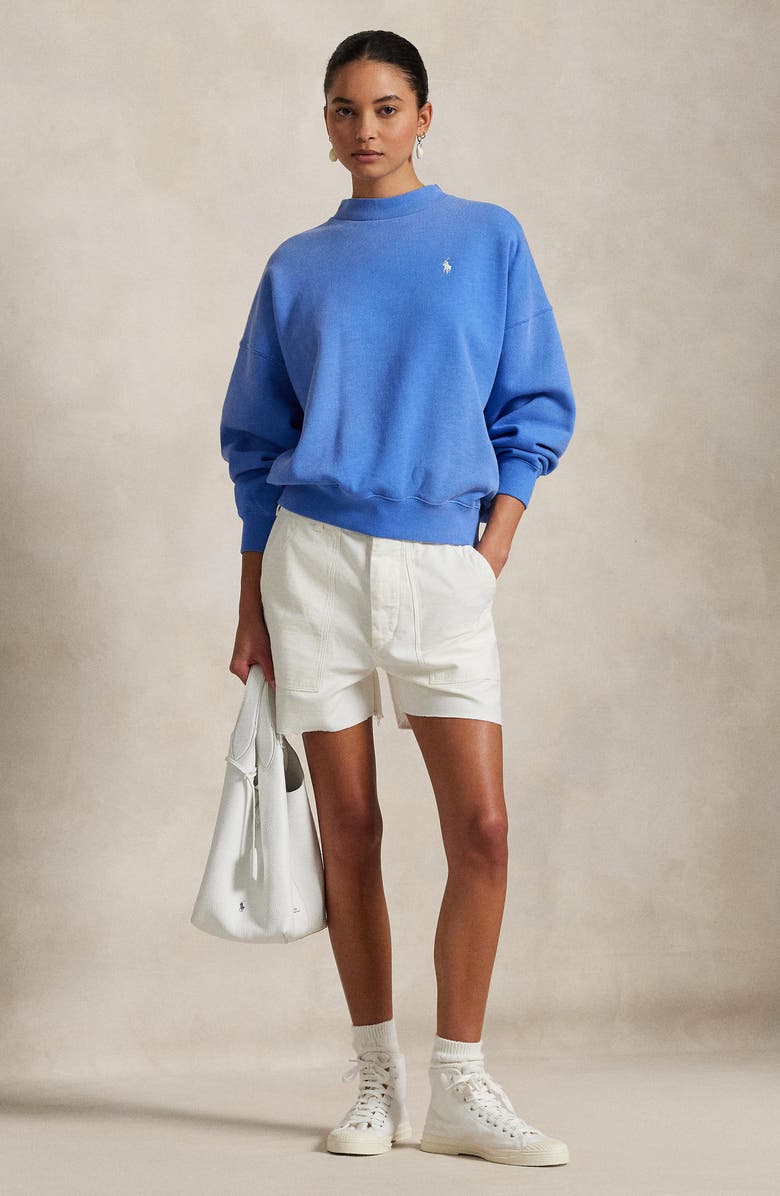 Polo Ralph Lauren Oversize Logo Graphic Sweatshirt, Alternate, color,