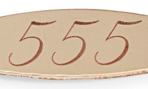 Set & Stones Engraved Angel Number Bracelet In Brown