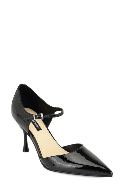 Nine West Piraye Faux Leather Mary Jane Pump In Black
