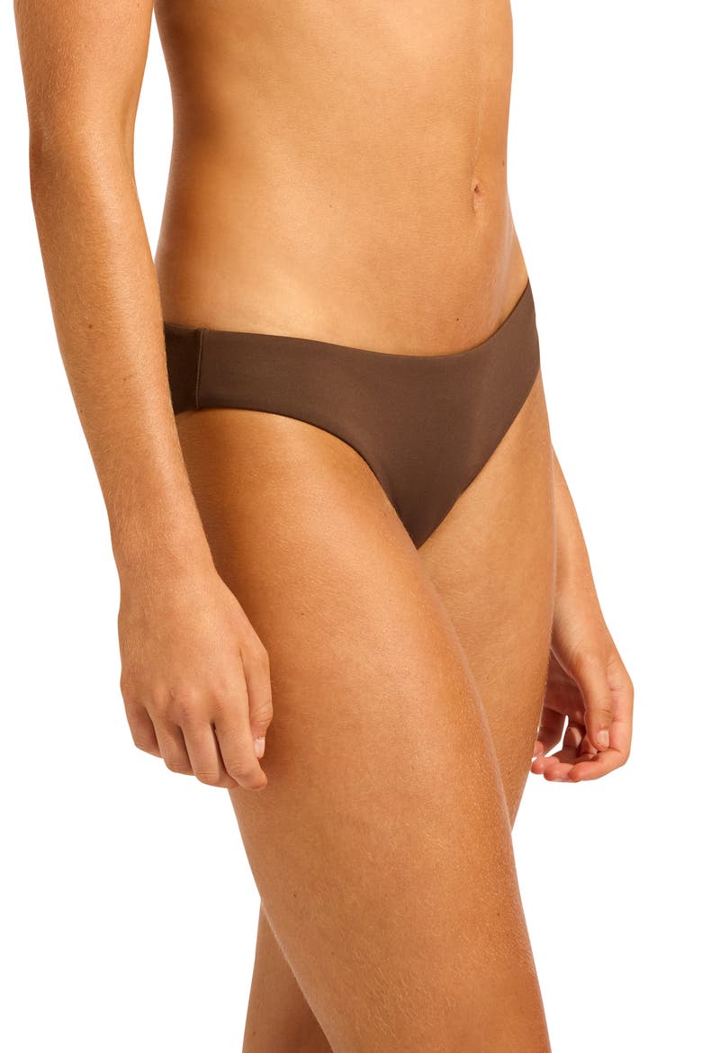 Hipster Bikini Bottoms, Alternate, color, DARK CHOCOLATE