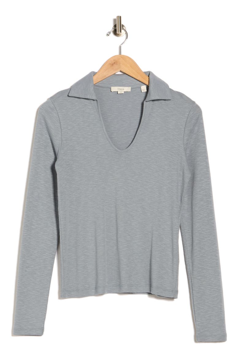 Johnny Collar Polo, Alternate, color, LAKE