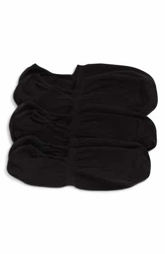 Assorted 3-Pack Cotton Blend No-Show Socks