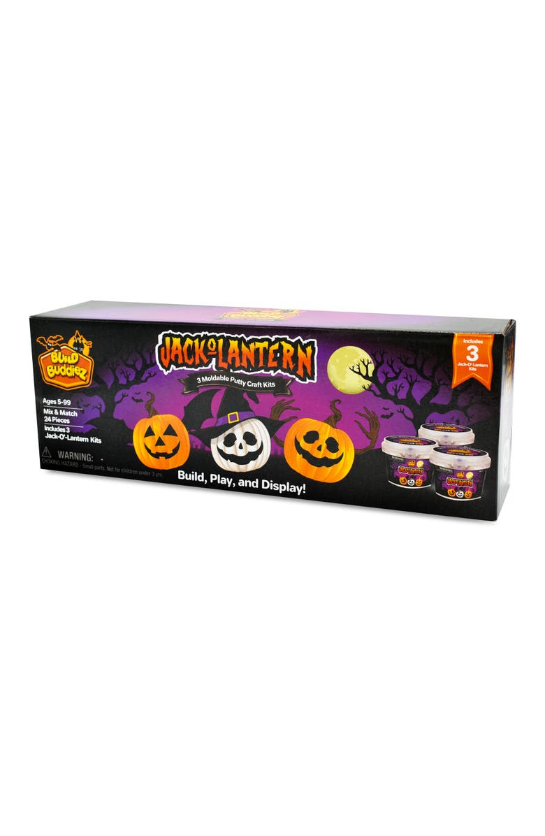 Build Buddiez Jackolantern Craft Kit 3 Pack, Ages 5+, Main, color, Multicolored