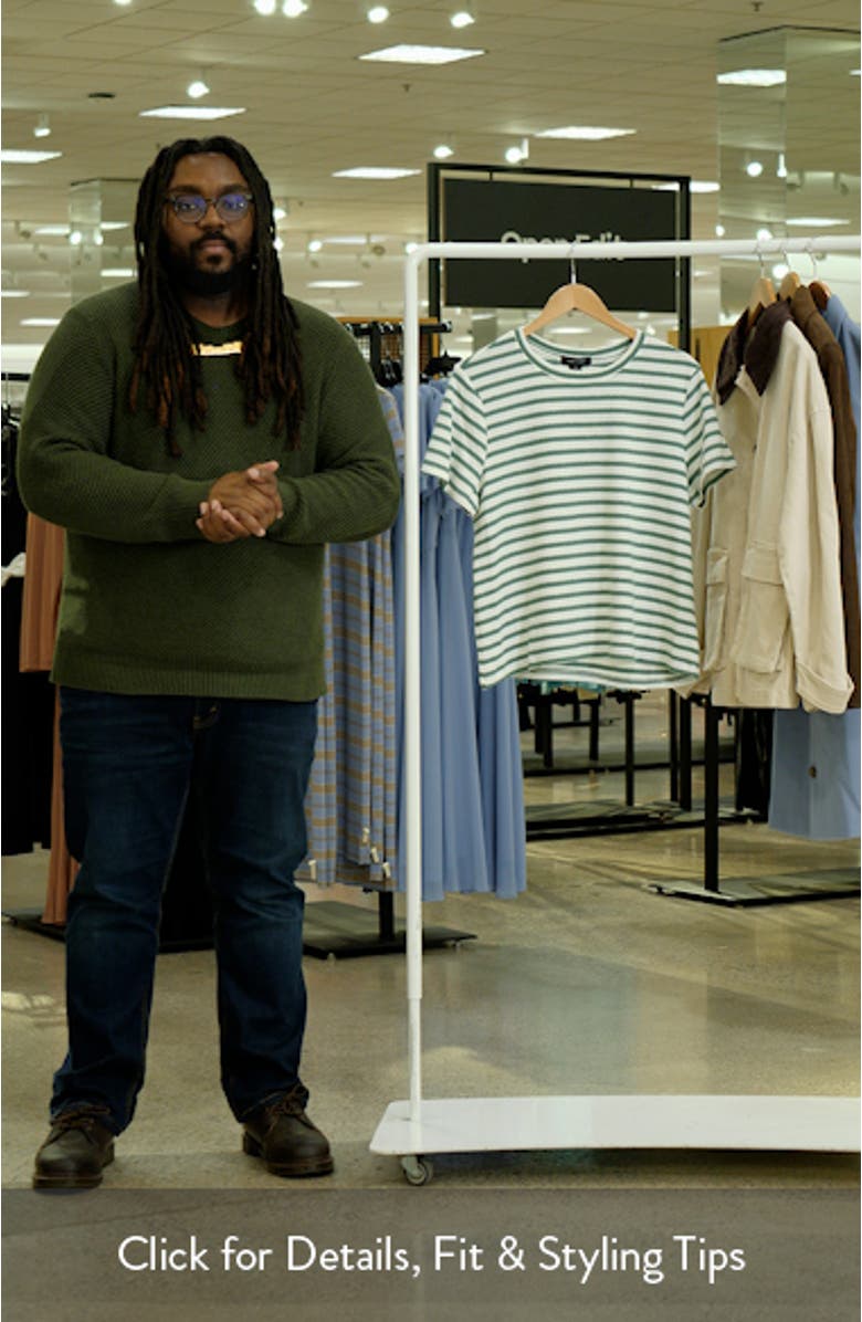 Perfect Stripe Relaxed Fit T-Shirt, sales video thumbnail