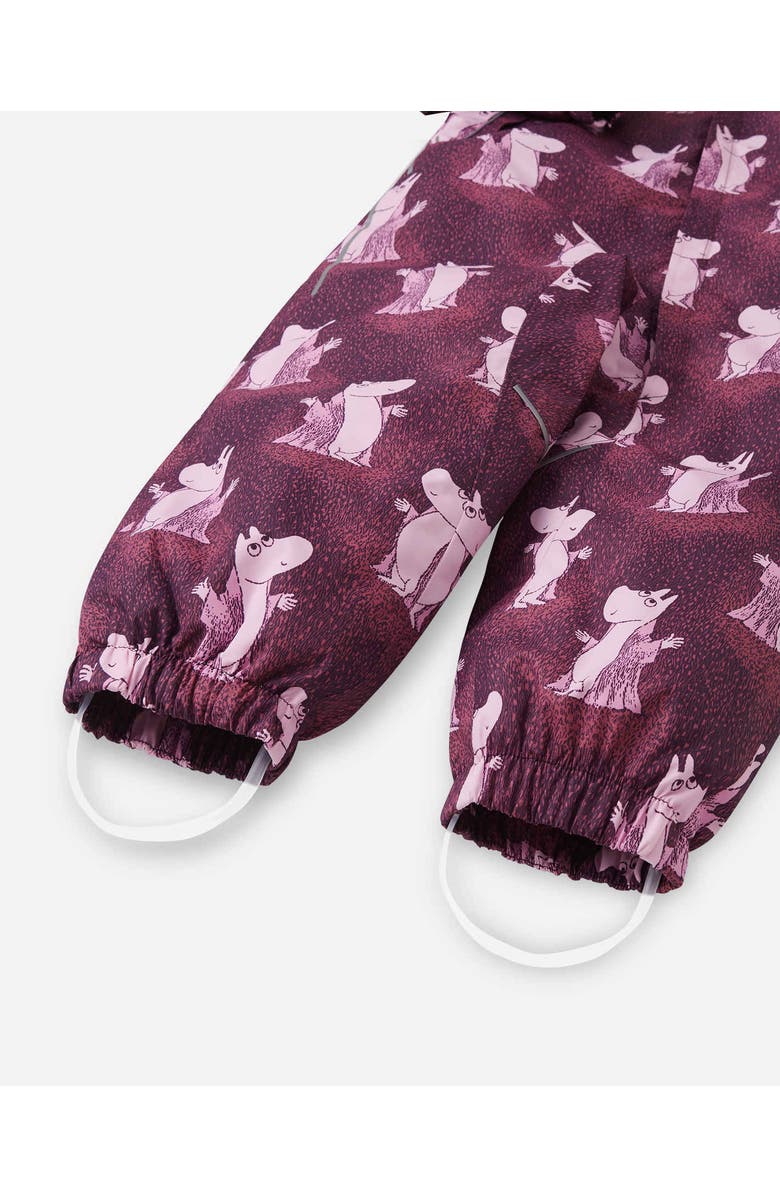 Reima Tec winter overall, Moomin Lyster, Alternate, color, Deep Purple