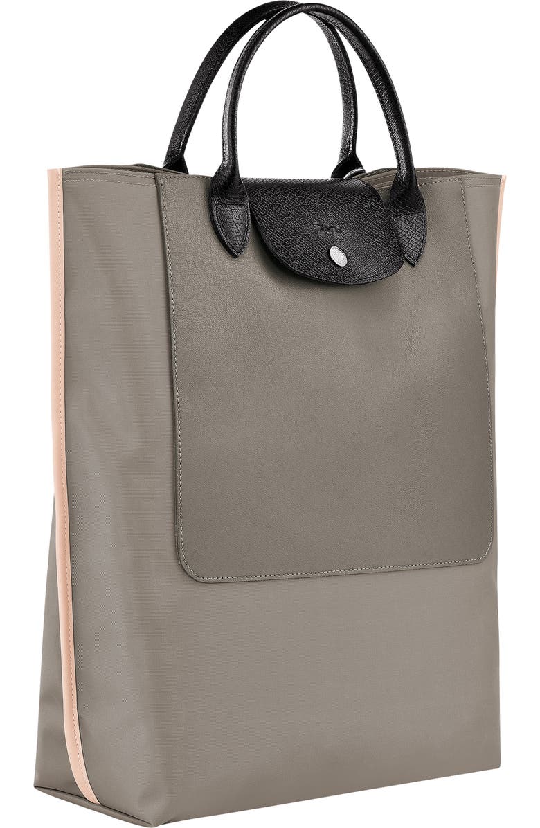 Longchamp Medium Cabas Replay Recycled Canvas Tote, Alternate, color,